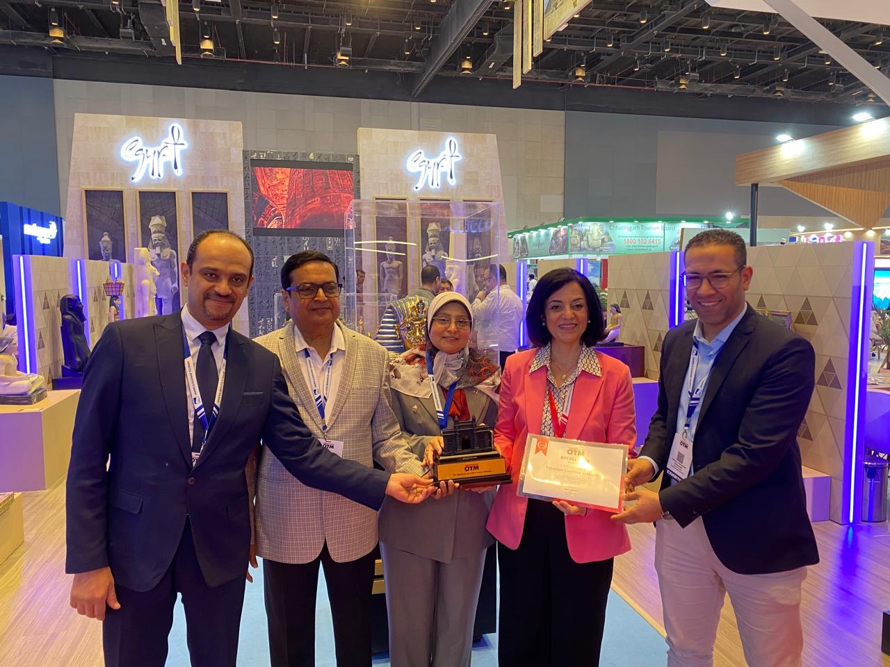 مصر تعزز حضورها في السوق الهندي خلال مشاركتها بمعرض OTM السياحي بمومباي